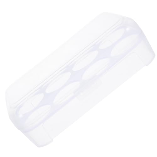 DOITOOL Boîte à Œufs Transparente en Pp pour Réfrigérateur, Capacité 8 Œufs Fermeture Spéciale, Cuisine et Pique-niques