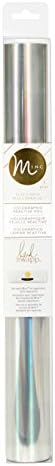 American Crafts 369983 Minc Reactive Foil 12.25-inch x 10' Roll-Hollographic, Gold
