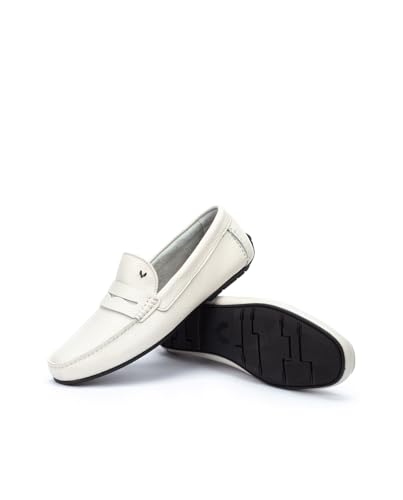Martinelli Para Hombre. 1411-2496DYM Mocasines De Piel Pacific 1411 Blanco (43), Plano, Ninguno, Casual, CláSico - 5