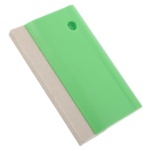 FUNOMOCYA Spatola per Applicazione Pellicole in Vinile Bordo in Feltro di Lana Spesso, Strumento Ergonomico per Finestre Auto, Utensile Professionale per Installazione Pellicole Oscuranti