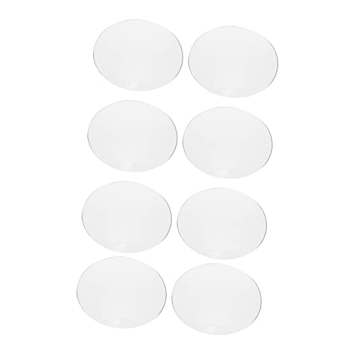 KICHOUSE 10pcs Laboratory Equipment Laboratory Lab Science Evaporating Dish Beaker Lid Chemistry Lab Base Mirror Tool Mirror Round Watch Replacement Parts Round Lab Beaker Clear Panel Glass