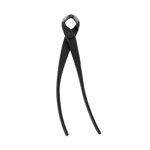 VILLCASE Cortador de Alambre y Cable Eléctrico de Acero Carbono Alicates de Poda para Bonsái con Mango Ergonómico Tijeras para Ramas Redondas Herramienta de Jardín Resistente y Precisa
