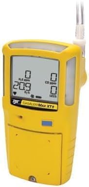 Détecteur 4 gaz pour espaces confinés,installations chimiques et industrie pétrolière|Détecteur multigaz pour sécurité industrielle, maintenance et surveillance des gaz|Modèle : BW Gas Alert Max XT II