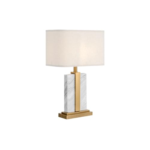 Lampe de table en marbre stable pour sublimer un coin lecture sombre