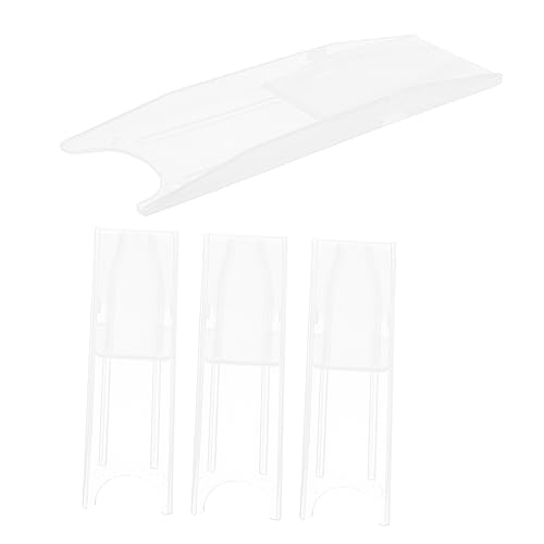 BESTonZON 4pcs Saxophone Protection Clip for Tenor Sax Clarinet Case Storage Box Abs Material Easy Handling Ventilation Design