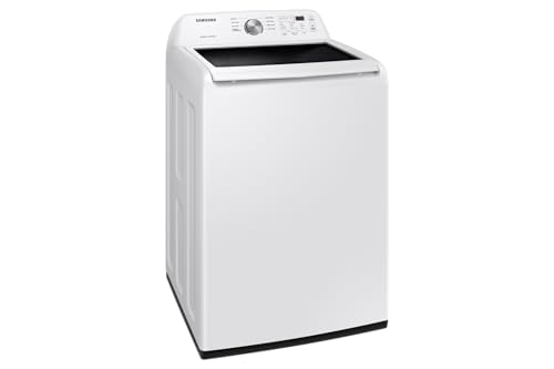 Samsung WA45T3200AW 4.5 cu. ft. Top Load Washer with Vibration Reduction Technology in White - Image 4