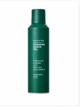 Foaming Shave Gel for Men Harry with Aloe 6.7 oz. Soothes and Cushions Skin for Shaving (Pack Of 1)