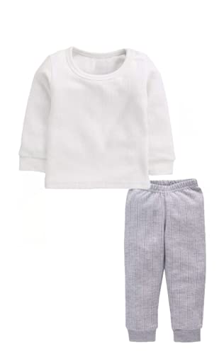 Image of NEVA Kids(Baby Boys & Baby Girls) Winter Thermal.Its a Pack of Full Sleeves Body Warmer Upper & Lower .It is A 2-pc Pack !!