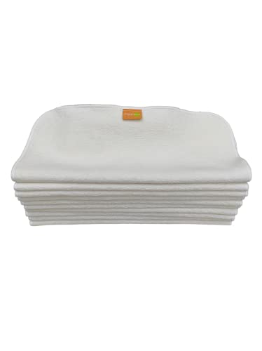 Kit 5 Absorventes Ecológicos para Fralda reutilizável - 4 camadas Unifloc