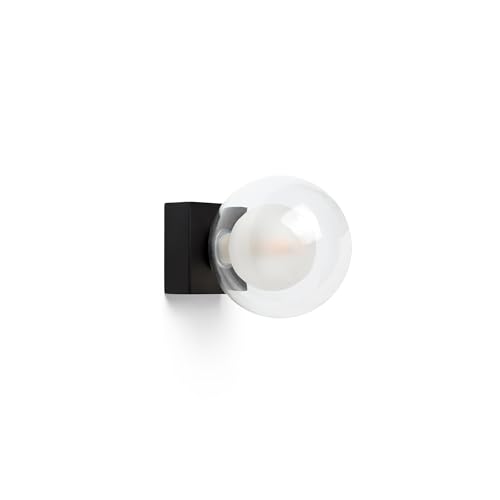 Faro Barcelona 40088 - PERLA Aplique negro