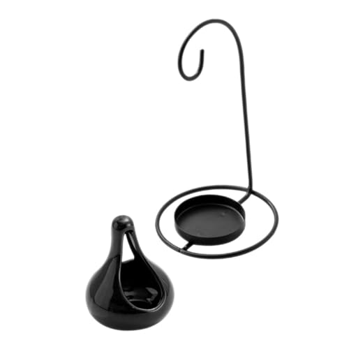 ULDIGI Hanging Stove Aromatherapy Stove Aroma Candle Warmer Tealight Wax Warmer Furnace Tealight Candle Holder Tealight Essential Oil Burner Ceramic Essential Oil Burner Aroma Burner