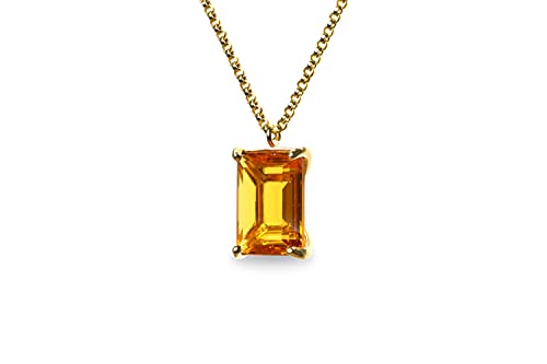 Collier de citrine en or fait main, le bijou d'exception artisanal