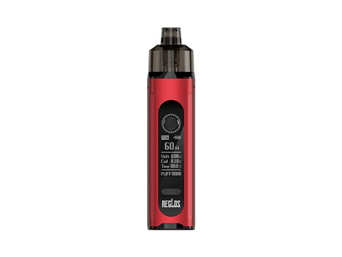 Uwell Aeglos H2 E Zigarette | 1500mAh Akkukapazität | bis 60 Watt Leistung | 4,5 ml Tankvolumen | Farbe: rot