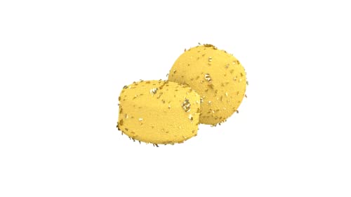 MASTIKA GUM GOLD | Natural Premium Mastic Chewing Gum With Edible 22 Carats Gold | Sugar Free + Aspartame Free | Long Lasting Mastic Flavor | Pack of 24 Pieces