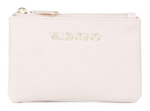 VALENTINO Stereo Re Coin Purse Ecru le petit portefeuille d'exception au design épuré