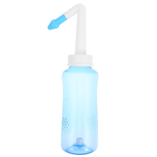 HOMOCONO Limpiador Nasal Portátil Bolsa Transparente Irrigador Manual Para Adultos Lavado Nasal y Cuidado De Nasales
