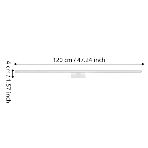Aplique de espejo IP44 Pandella 1 para iluminar tu baño con luz neutra 6