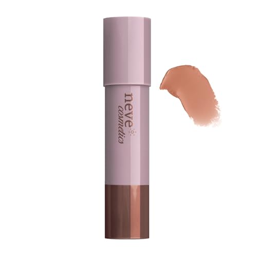 Neve Cosmetics bronzer in stick marrone pesca chiaro dal finish vellutato con pratica spugnetta integrata Star System | Cubadiving