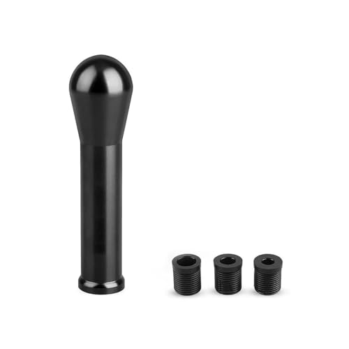 QIFANB Perilla Cambio Marchas Para Camión Carreras 150 Mm Universal Aluminio Con Tres Adaptadores Pomo Palanca Cambios