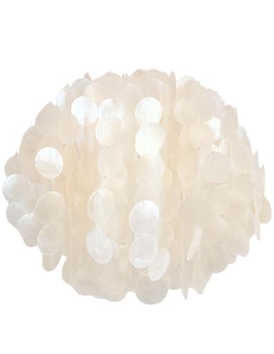 Villa Métisse Suspension Bohème Awan en nacre de Capiz ⌀50cm