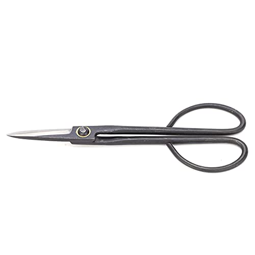 Ciseaux à bonsaï à Manche Long en Acier SK, 210mm, pour Tailler les Plantes de Jardin, Ergonomiques et Portables
