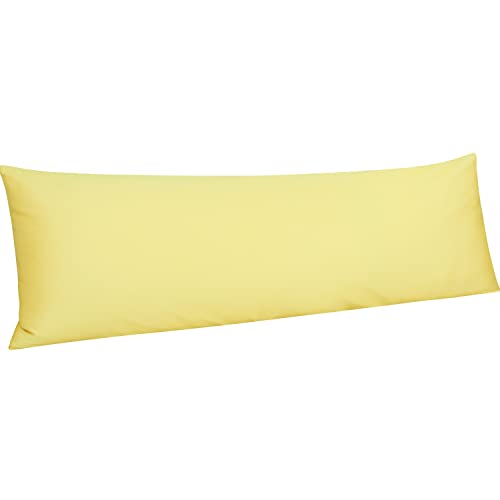 Brighten Your Room with a Yellow Body Pillow Case