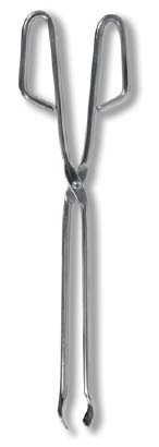 Flores Cortés 13240 Tenacilla Inoxidable, Plateado, 30X10X3 Cm