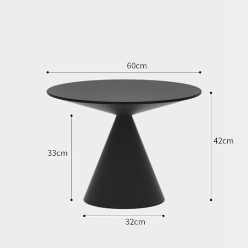 Table Basse Ronde JATIBOSH Lot de 2 pour Optimiser les Petits Salons - 4