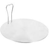 Disco de Inducción de Acero Inoxidable Asa, Adaptador para Utensilios