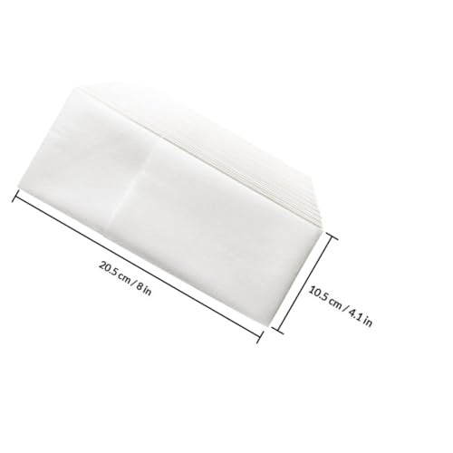 Servilletas desechables PATKAW de papel grueso y resistente color blanco para mesas 2