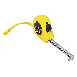 Steel Measure Tape, Strong Flexibility Good Toughness Measure Tape Automatical Lock Premium Material for Woodworking for Construction EngineeringTm233