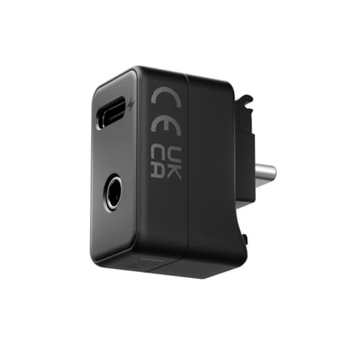 Twaxl Insta360 X5 対応オーディオアダプタ(縦撮り)オーディオヘッド