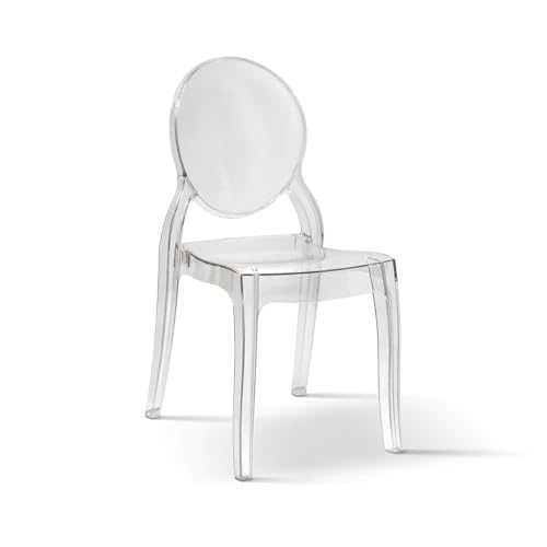 PAZZO DESIGN Silla Laura Transparente Juego