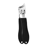 [mocoly]（専門院監修）斜め爪切り 大開口斜め口爪切り 巻き爪用 肥厚爪・陥入爪・足用OK ステンレス鋼製 高硬度 飛散防止 快適なグリップ 斜めの刃 鋭くバリのない 家庭用工具