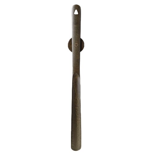 Calzador de mango largo magnético de madera de haya de 50 cm color marrón