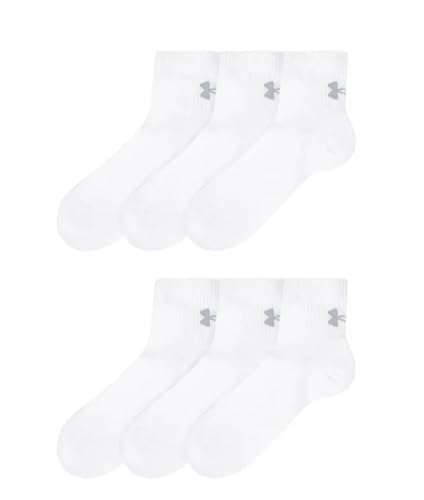 Under Armour UA Cotton Men's Quarter Socks, 6 Pairs2