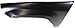 Evan Fischer Front Fender Compatible with 2005-2010 Jeep Grand Cherokee Primed Steel Driver Side