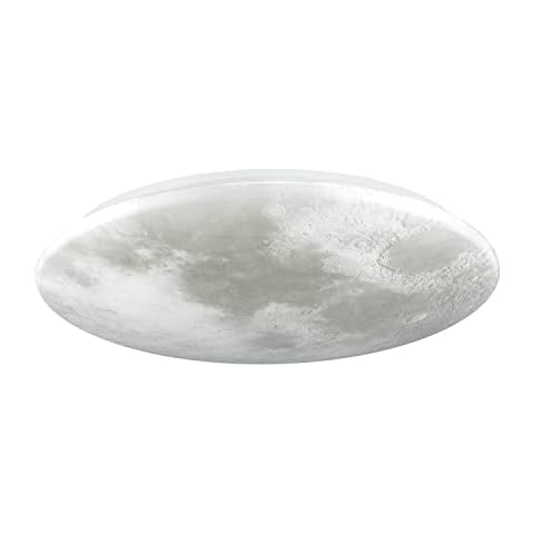 BKZO Moon Light LED Ceiling Light Dimmable, 40cm Diameter Ceiling Lighting with Remote Control for Living Room/Dining Room/Bedroom/Hallway/Office, 2700-5500K Cover