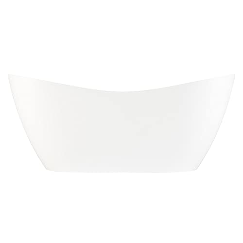 Signature Hardware 445130 Sheba 72" Acrylic Soaking Double Slipper Freestanding Tub #TOP4