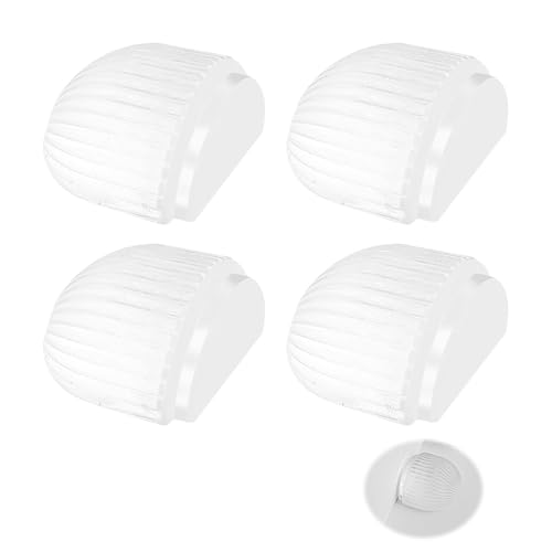 4 Piezas Tope de Puerta para Suelo, Topes de Puerta Transparentes Autoadhesivos para Suelo para Puertas Transparente Autoadhesivo Protección de Pared y Muebles para Que Protegen y Reducen Ru