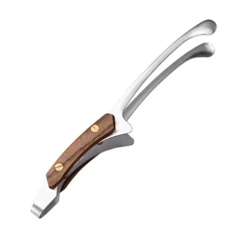 Pinzas de cocina de acero inoxidable, pinzas de carne resistentes para cocinar en el hogar y comercial, barbacoa y parrilla, clips duraderos para servir alimentos (color 1)