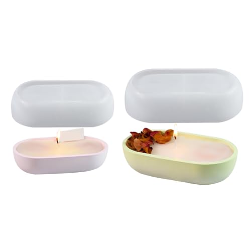 Moule en silicone pour support béton et vase rayé