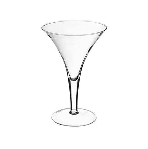 SWEET HOME Vase Tasse à martini en verre soufflé cod.VA00612LU cm 25h diam.16,5 by Varotto & Co.