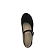 PAYMA - Damen Mary Janes aus Samt. Flache Ballerinas, Casual Sandalen, Bequeme Maryjane Schuhe Schnallenverschluss. Farbe: Schwarz, Größe: EU 38