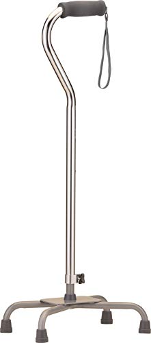 NOVA Heavy Duty Quad Cane with Large Base, 500 lb Capacity