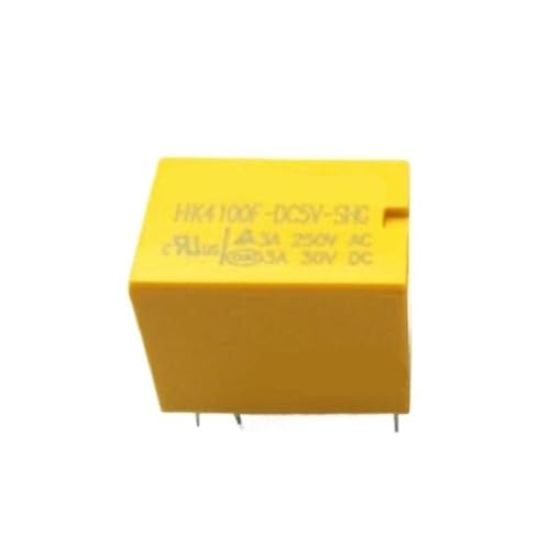 Relé de señal mini HK4100F-DC5V-SHG de 5V y 6 pines para placas electrónicas 1
