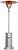 EAST OAK 50,000 BTU Patio Heater for Outdoor Use With Double-Layer Stainless Steel Burner, Round Table Design and Wheels, Outdoor Patio Heater for Home and Commercial, Stainless Steel