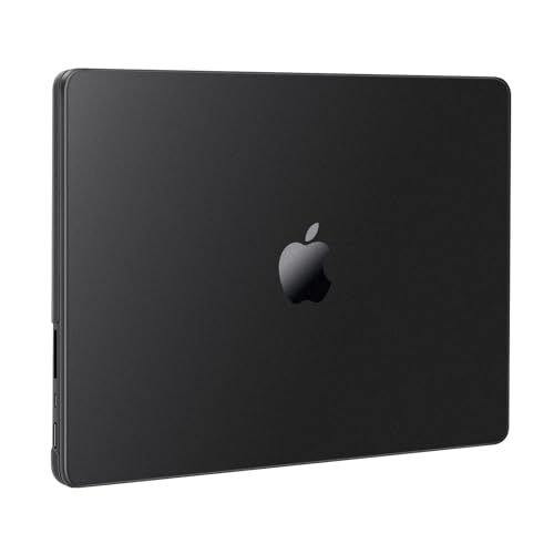 MOSISO Custodia Compatibile con MacBook Pro 16 Pollici Cover 2024 2023 2022 2021 M4 M3 M2 M1 A3403 A3186 A2991 A2780 A2485 Pro Max,Colore Originale Naturale Ultra-Sottile Rigida Case,Spazio Nero