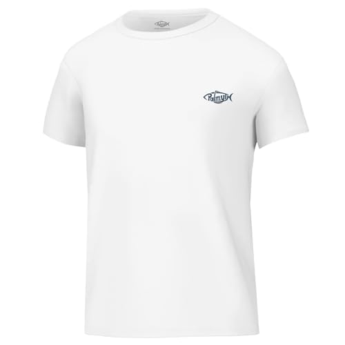 Image of Palmyth Boys Fishing Shirt Short Sleeve UPF 50+ Youth Performance T-Shirt