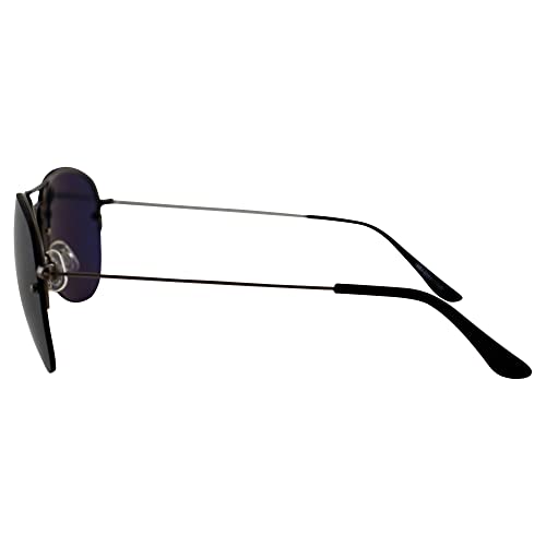 Epoch Eyewear Emerson Aviators Glasses for Men & Women Top Gun Sunglasses Gunmetal Frame with Smoke lens4